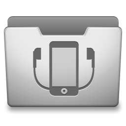 Aluminum Grey Movil Devices Icon 256x256 png